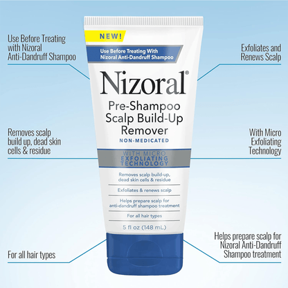 NizoralPre-ShampooScalpBuild-UpRemover1x148ml-DetailOne