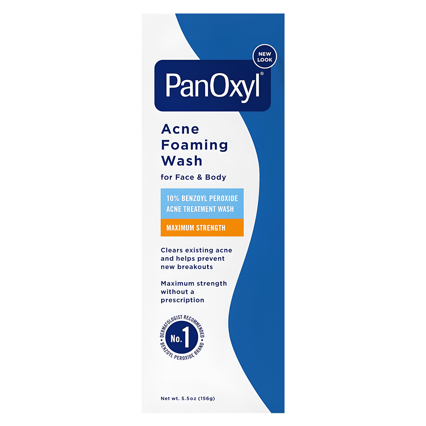 PanOxyl ®️ Acne Foaming Wash 10% Benzoyl Peroxide Maximum Strength • Acne Foaming Wash Against Acne & Further Outbreak Of Acne • 1x156gr